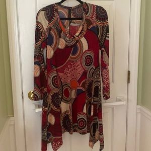 Funky psychedelic dress